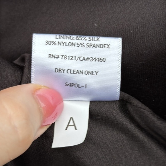 Eileen Fisher polished ramie zip up jacket, size medium - Picture 7 of 7